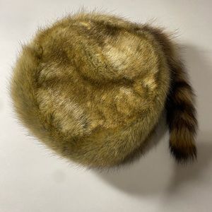 Davy Crockett Hat | Faux Fur |